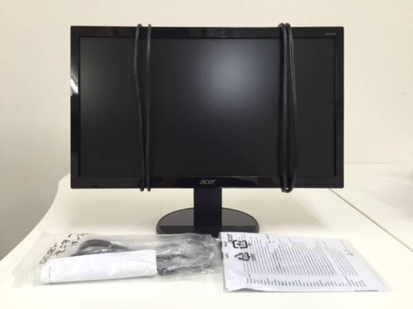 Acer ディスプレイ モニター K202HQLAbd 19.5インチ 5ms 美中古