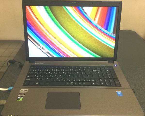 マウスコンピュータ Core-i5 GeForce GTX850M 17.3型 ゲーミング