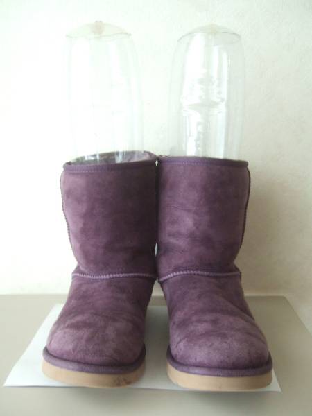 UGG　ムートンブーツ　25cm　パープル