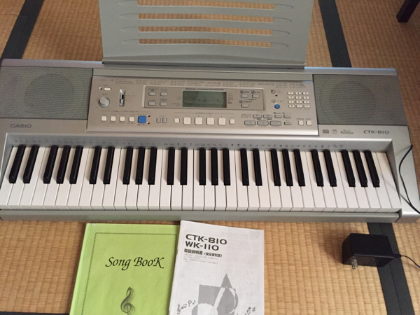 ☆CASIO CTK-810 WK-110 キーボード 説明書付☆ Yahoo!オークション