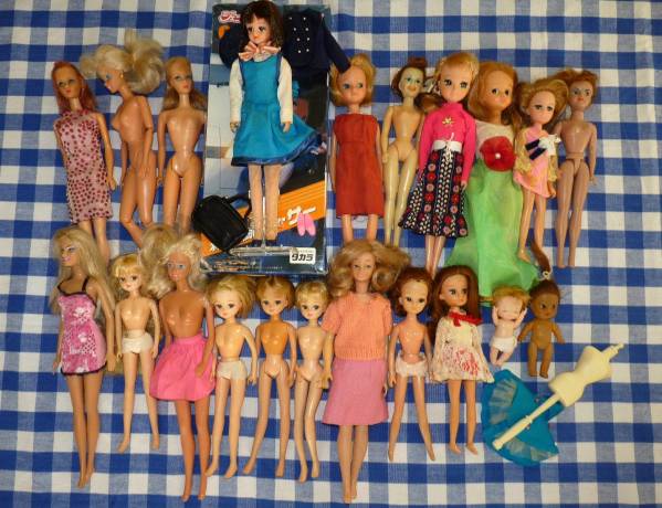 リカちゃん人形レア中古レトロおへそタミーちゃんポピー虹のナナ