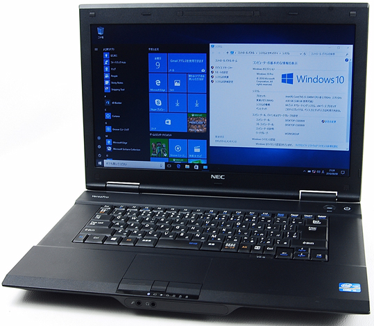 美品 Win10 64 NEC VK27MX i5 2.7G 新4G 320G 無線 Sマルチ Wide