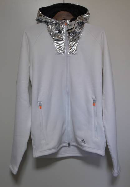 adidas by kolor■CLMHT fleece AC3359 フリースパーカーS■WT