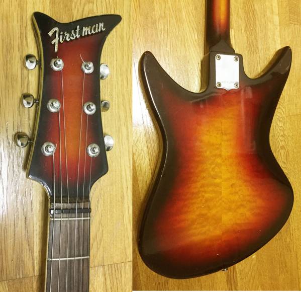 □希少 Firstman Baron ファーストマン バロン ビザールギター 日本製
