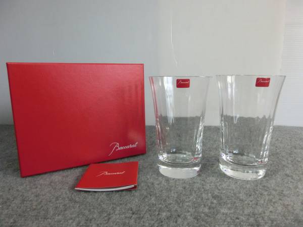 ●Baccarat　バカラ　ペアグラス　未使用品 ②