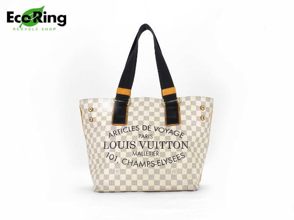 1円 ヴィトン ダミエアズール プランソレイユ トートバッグCW136