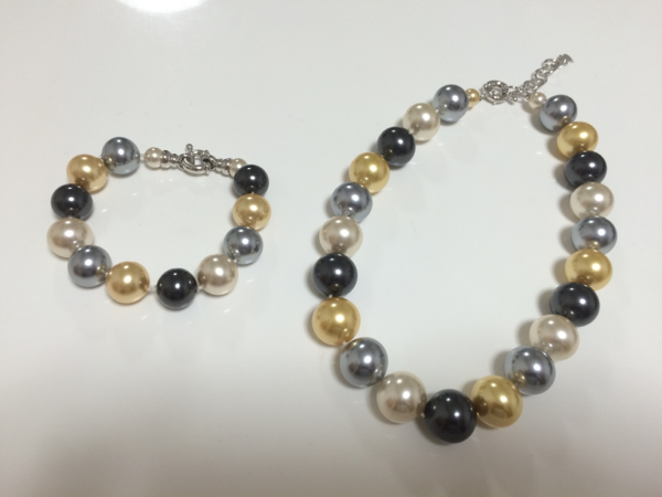 ★アガタAGATHAパール風ネックレスブレス★