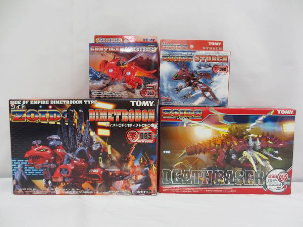 未開封トミー ゾイド シュトルヒ，ディメトロドン他/ZOIDS[梱0.2