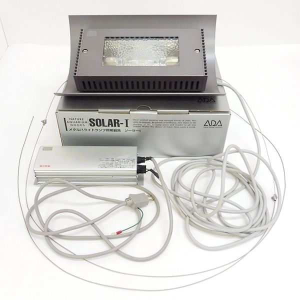 ADA SOLAR-Ⅰ ホワイト メタルハライドランプ ソーラー1 動作確認済 魚用品・水草 ADA SOLAR-1 メタルハライドランプ 照明器具 ホワイト
