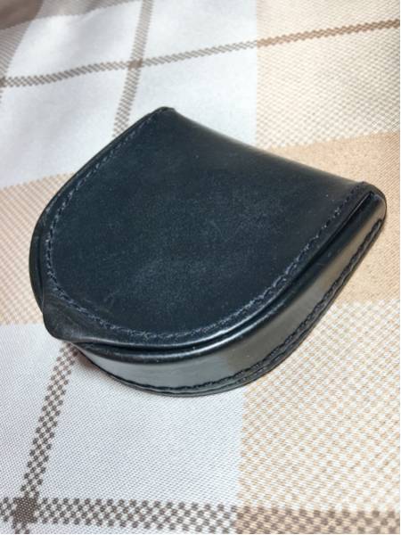 ホワイトハウスコックス 英国製 レザー コインケース 財布 黒