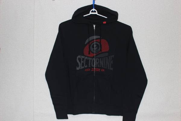 【新品】SECTOR 9◆Ｌ◆ジップパーカ/セクターナイン/スケボー