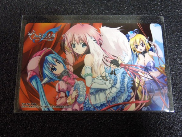 そらのおとしものf テレカ⑯　げっちゅ屋　水無月すう