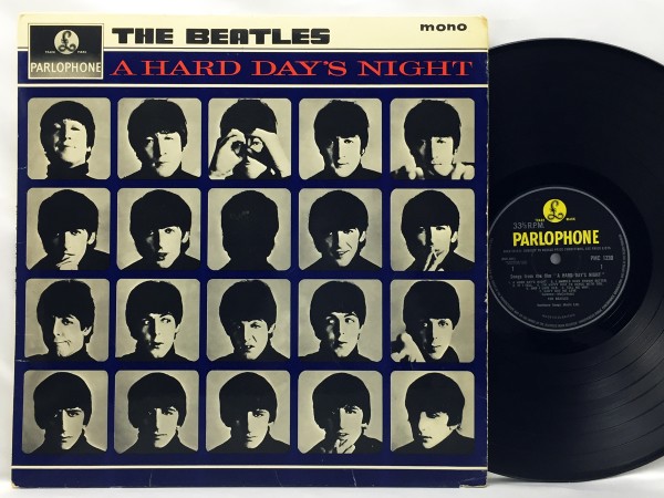 UK MONO オリジナル☆BEATLES / A HARD DAY'S NIGHT☆良音良品 xvpbvx