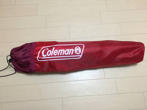 coleman/コールマン スリムチェア カップホルダー付き レッド 【公式通販】