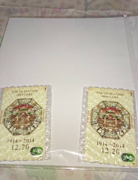 東京駅開業100周年記念Suica 台紙付 新品未使用 2枚