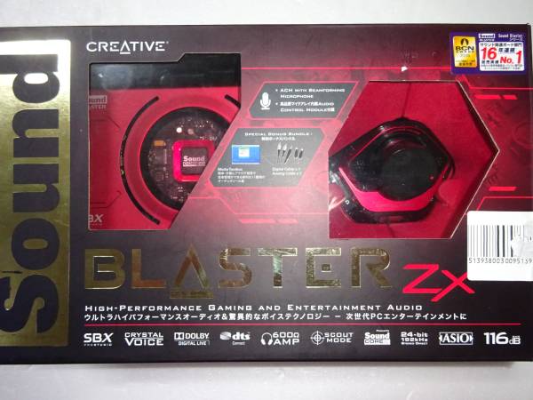 sound様ご依頼品 極美品 Creative SoundBlaster ZX Creative Sound 【公式通販】