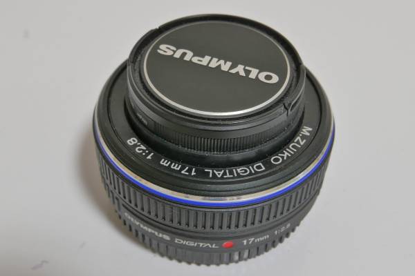 オリンパス単焦点パンケーキレンズ 17mm 美品♪ ❤極上品❤大人気単