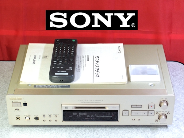 正規品はそれなりの価格 ☆SONY MDS-JB940 MDLP TYPE-R 漢字表示 完動