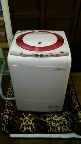 ★シャープ2012年製 全自動 ７kg イオンコート風呂水取 美品★