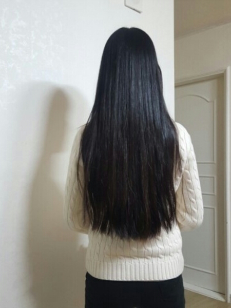髪束 人毛 日本人20代 女子大生 Yahoo!オークション 髪束 人毛