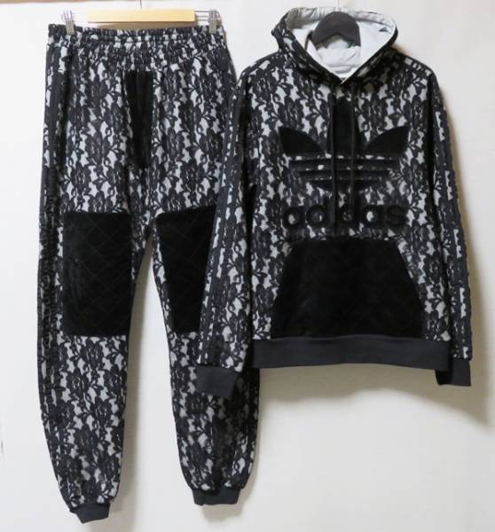 adidas × jeremy SCOTT ジェレミー セットアップ 0/パーカ/T112