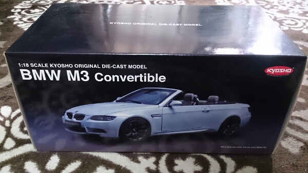 KYOSHO 京商製 1/18 BMW M3 Convertible ホワイト 自動車 乗用車