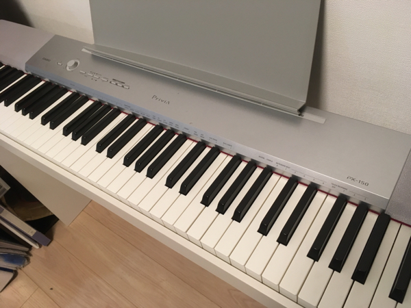 CASIO 電子ピアノ Privia PX-150 88鍵 品 音出しチェック済み 【23区送