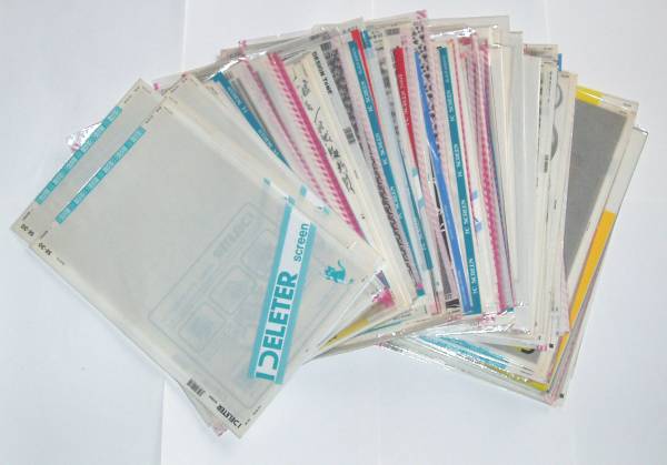 (新品)厚さ８cmのスクリーントーンの束