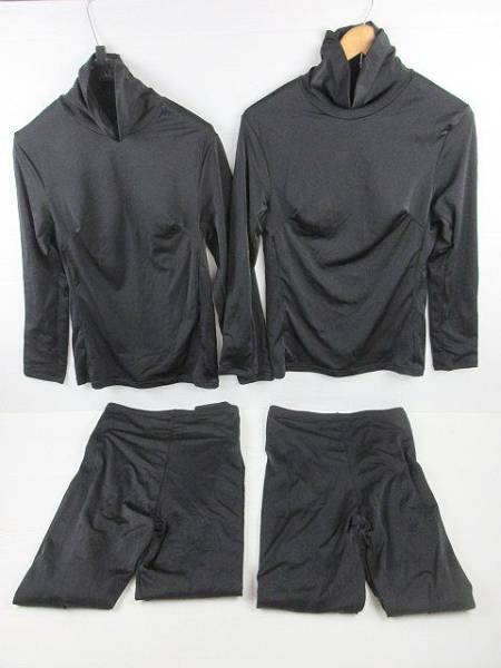 純正値下 ヨサ YOSA Wear タートルネック ロングスパッツ 3L 上下2組