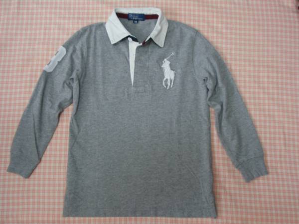 ラルフローレン ラガーシャツ 長袖 ポロ POLO メンズ 120cm キッズ 