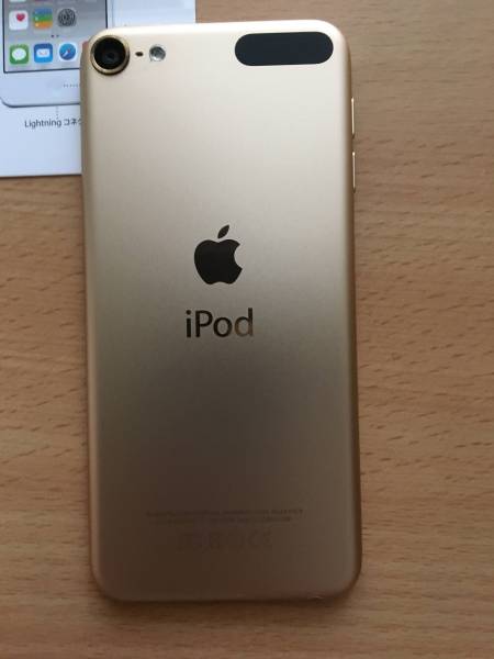 美品】iPod touch 第6世代 64GB ゴールド 家電、AV、カメラ アップル