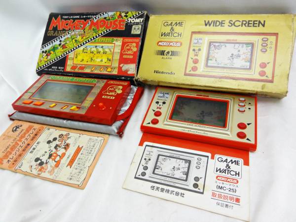 ゲームウォッチ/ミッキーマウス☆トミー/オレンジエキスプレス ゲーム