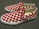 未使用バンズVANS★クラシックスリッポンSLIP-ONチェッカー柄8.5