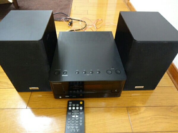 ONKYO オンキョー Blutooth搭載 CD システムコンポ X-U1X(B