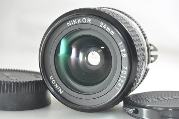 ☆極上外観☆ニコン NIKON Ai-S 24mm F2.8 ☆人気銘玉☆#660 ニコン