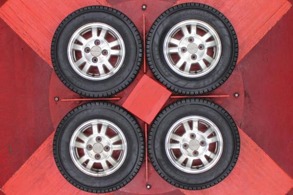 スバル純正+SY-01V[145-R12-6P]9分山★サンバー バン等stwt12