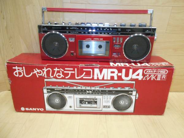 Yahoo!オークション 「sanyo SANYO MR-U4 Stereo Recorder Cassette