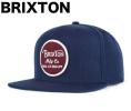 Brixton Wheeler Snapback Hat Cap Navy キャップ