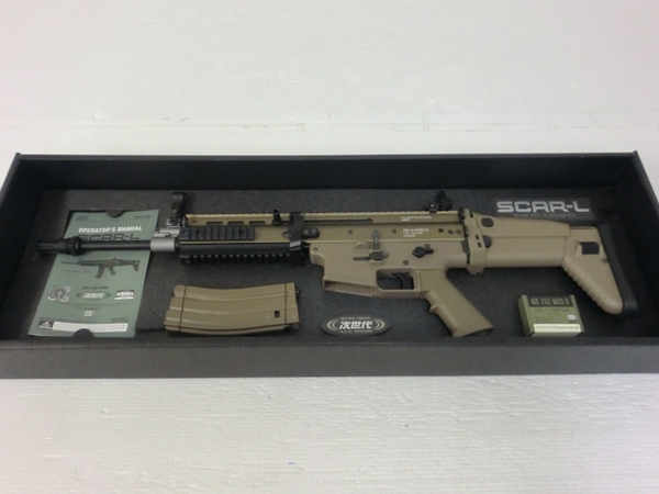 美品 東京マルイ 次世代電動ガン SCAR-L Mk16 Mod.0 O2100758 東京