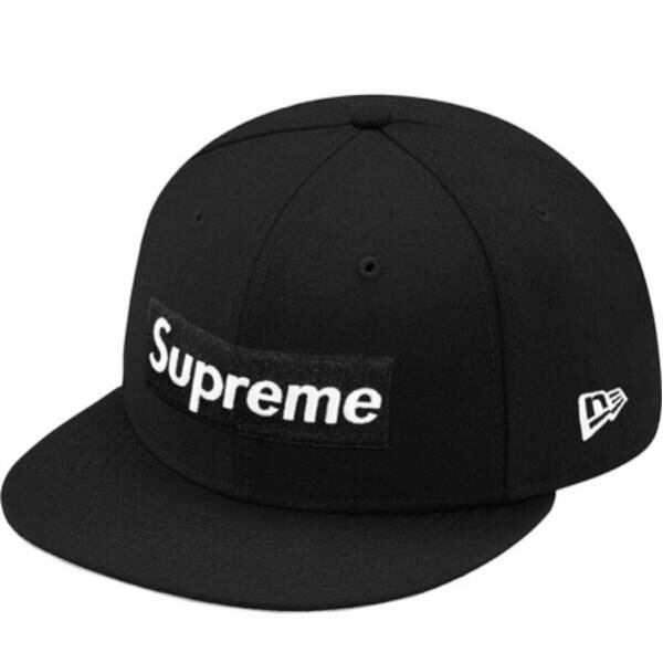 フルタグ付 Supreme 16aw R.i.p. Rip New Era 黒 Black 7 3/8
