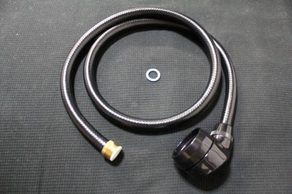 タカラオオヒロシャンプーボールシャワーホース（黒）新品送料込