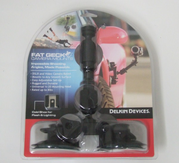 ★デルキン★Delkin★Fat Gecko★吸盤式カメラマウント★2点支持