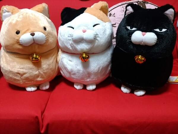 ひげまんじゅうぬいぐるみセット