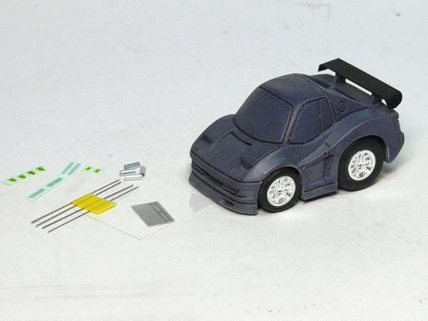 mini1000-自作チョロQ用ボディ★湾岸MN　石田のテスタロッサ