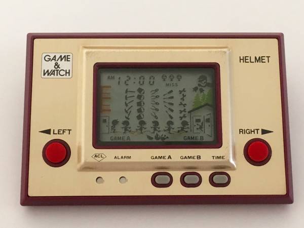 ヘルメット 任天堂 ゲーム＆ウォッチ ゲームウォッチ - メンテナンス