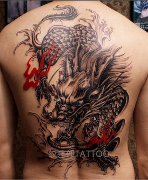 特大 注目度抜群 タトゥー シール 刺青 和柄 龍 TATTOO(ボディケア)|売買されたオークション情報、yahooの商品情報をアーカイブ ...