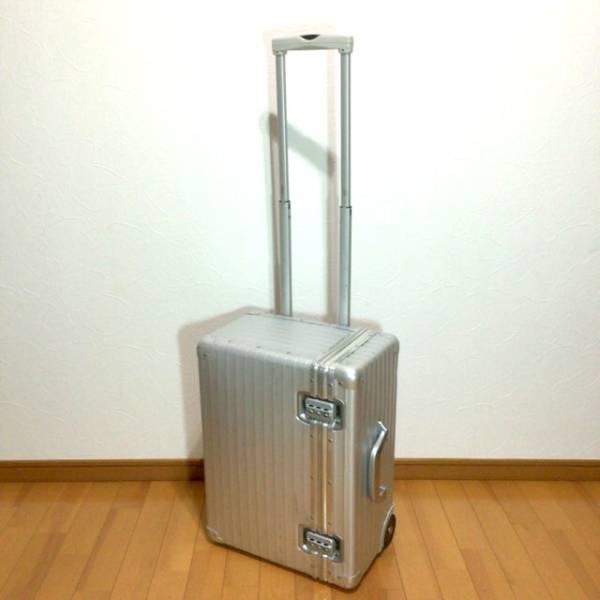 リモワ RIMOWA パイロット アルミ トパーズ トローリー - 2輪 絶版希少