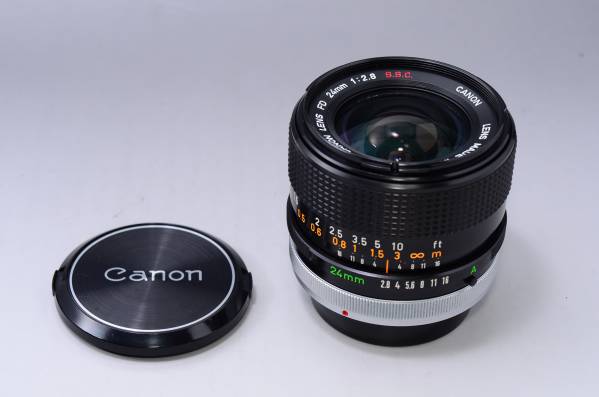 □Canon キヤノン FD 24mm 1:2.8 S.S.C キャノン FDレンズ Canon FD