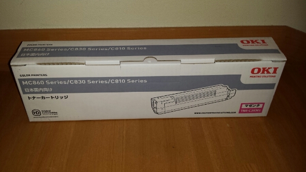 OKI 純正 MC860/C830/C810 トナー TNR-C3KM1 未開封 マゼンタ