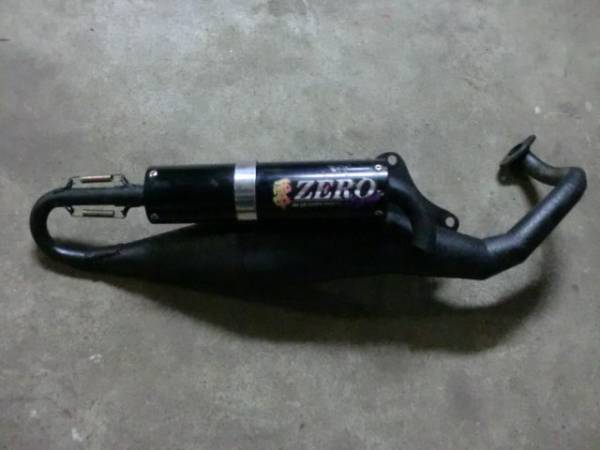 レッツⅡ 社外マフラー ZERO オートバイ 自動車、オートバイ